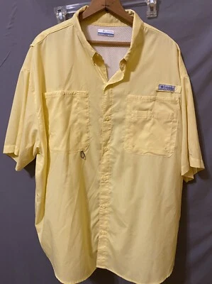COLUMBIA PFG Bahama II Omni-Shade Para hombres Ventilado Ligero Manga Corta 2XL Foto 1 de 4