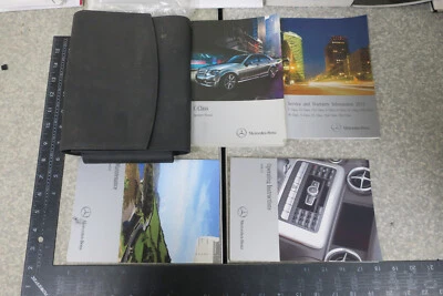 Mercedes Benz C250 C300 C350 C400 c63 Amg Manual del propietario 2013 Juego de libros 13 OM841 Foto 1 de 2