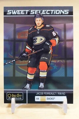 2022-23 OPC Platinum Sweet Selections #SS-3 Jacob Perreault - Anaheim Ducks - Image 1 of 2