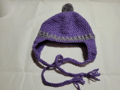 Kindermützen gehäkelt, Mütze für Babys und Kleinkinder, Wollmütze, Bommelmütze - Bild 1 von 4