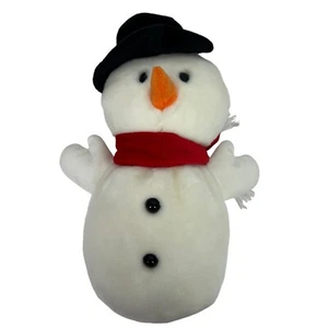 Peluche TY Beanie Buddy Bola de Nieve Muñeco de Nieve Navidad Vacaciones 12” Año 2001 De Colección - Imagen 1 de 5
