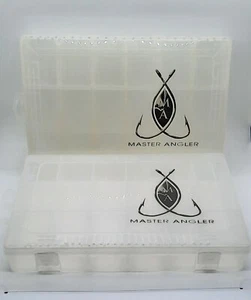 2 Master Angler Lure Fishing Box - Picture 1 of 4