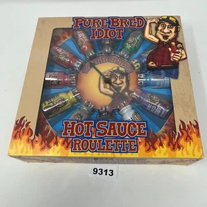 Hot Sauce Roulette Spiel - reinrassiger Idiote - 12 0,75 Unzen Flaschen - NEU im Karton - Bild 1 von 9
