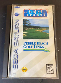 Pebble Beach Golf Links (Sega Saturn, 1995) Complete