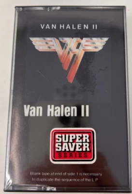 Van Halen 2 II  Cassette Tape 1979 Warner Bros. SEALED New Old Stock - Image 1 of 3