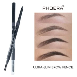 PHOERA Microblading Eye Brow Eyeliner Eyebrow Pencil Pen Brush Waterproof Makeup - Picture 1 of 13
