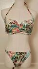Vintage Victoria's Secret Bikini-Set NIE GETRAGEN-- 2 TOPS 36D 1 Unterteil Größe Large