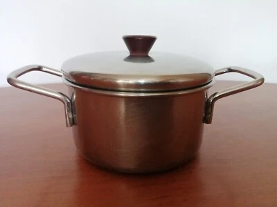 Pentola 12 cm in acciaio inossidabile con coperchio  - Immagine 1 di 4