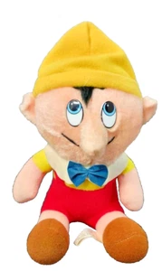 Vintage Walt Disney Pinocchio Doll 1980's Plush Boy Stuffed Animal - Picture 1 of 3