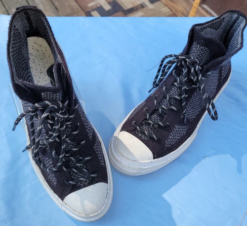 Converse Chuck Taylor nere maglia alta All Star unisex uomo US 9 donna 11 casual