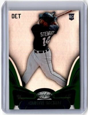 2019 Panini Chronicles #27 Christin Stewart Certified Green RC - Image 1 of 2