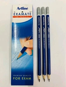 12 pieces Artline Black Beauty Ultra Dark Pencil 2B  - Picture 1 of 2