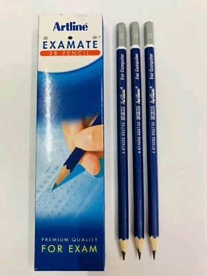 12 pieces Artline Black Beauty Ultra Dark Pencil 2B  - Image 1 of 2