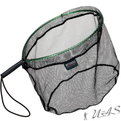 Mitchell Meerforellen Kescher Forellen Watkescher 63X45CM Gummiertes Netz Sha