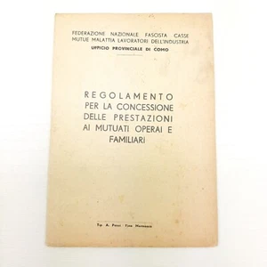 Reglamento Para La Concesión De Prestaciones A Los Mutuarios Obreros Y Fa - Picture 1 of 4