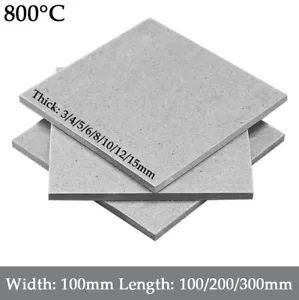 Mould Heat Shield Sheet 800℃ Temperature Resistance Board DIY Thermal Insulation - Picture 1 of 9