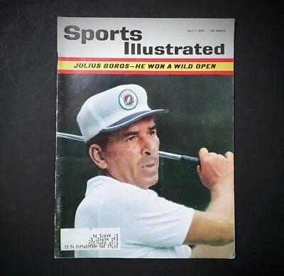 July 1, 1963 Sports Illustrated - Julius Boros U.S. Open Golf Cover - Image 1 of 2