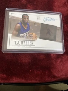2013-14 Panini Signatures TJ Warren XRC Film Draft Pick Rookie Redemption Pacers - Picture 1 of 1
