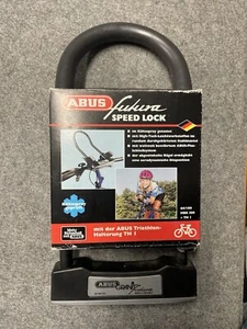 ABUS Bügelschloss Granit Futura Triathlon - Schwarz 2in1 Extrem Sicher - Bild 1 von 2