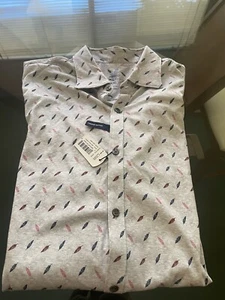 Johnnie-O Featherweight Long Sleeve Cotton Leaf Knit Classic Fit Shirt 2XL . - Picture 1 of 11