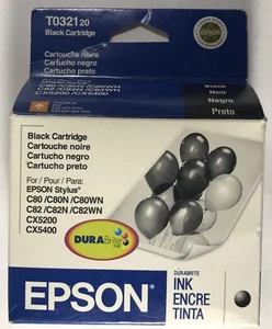 Epson Tintenpatrone Schwarz TO32120 Ablaufdatum 11/2007 - Bild 1 von 2