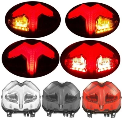 Smoked Integrated LED Tail Light Brake Turn Signal For MT-09 MT09 2021 - 2023 - Image 1 of 3