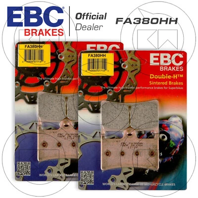 PASTIGLIE FRENO ANTERIORE SINTER EBC FA380HH YAMAHA MT-09 TRACER ABS 2015 - Immagine 1 di 2