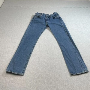 Levis 501 Jeans Men 34(32x33) Blue Button Fly Denim Pant Relaxed Cowboy Capsule - Picture 1 of 10