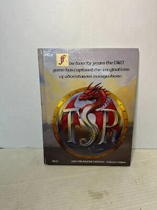 Dungeons & Dragons: TSR Hardcover Master Catalog 1993 - Poster Intact - Picture 1 of 5