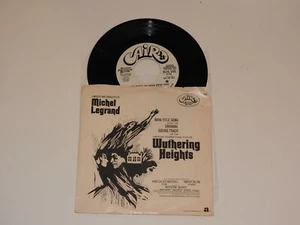 WUTHERING HEIGHTS SOUNDTRACK MICHEL LEGRAND le grand holiday + 7" RECORD PROMO - Picture 1 of 2