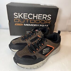 Skechers Outdoor 16830 Oak Canyon Men’s Brown Memory Foam Sneakers Choose Size
