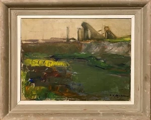 Anna Sjögren (1883-1954): INDUSTRIELANDSCHAFT - Picture 1 of 6