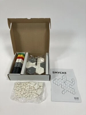 Ikea Smycke Clock Customizable DIY Marcus Arvonen Geometric Hexagon Tested - Image 1 of 4