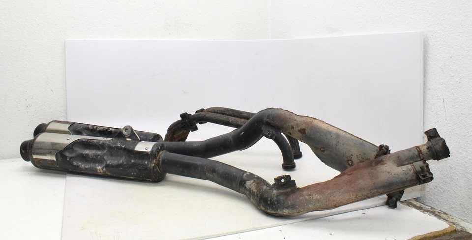 1992 Suzuki Gsxr750 Full Exhaust System Headers Pipe Muffler OEM - Image 1 of 4