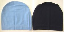 LOT OF 2--COTTON SPANDEX CAP YOUTH OR " SMALL SIZE"  BEANIE  BIKER HAT--MH1102