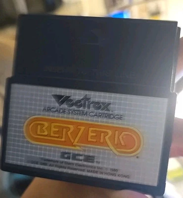 Berzerk - Vectrex Game Cartridge Tested Works! - Image 1 of 4