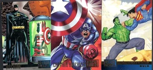 1995 Fleer SkyBox DC Versus Marvel Complete Set 1-100 - Picture 1 of 1