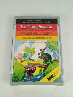 MBX 1983 TI-99/4A Terry Turtle’s Adventure Cartridge Texas Instruments - Sealed - Image 1 of 4