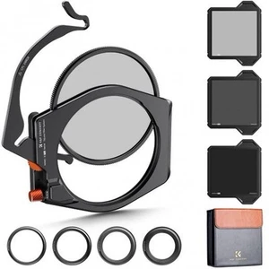 K&F Concept 4 Pack (CPL+ND8+ND64+ND1000) Square Filter Holder System Pro Kit - Picture 1 of 7
