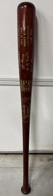 Bate de béisbol del Salón de la Fama Louisville del 4 de agosto de 1996 Jim Bunning Earl Weaver B10 Foto 1 de 4