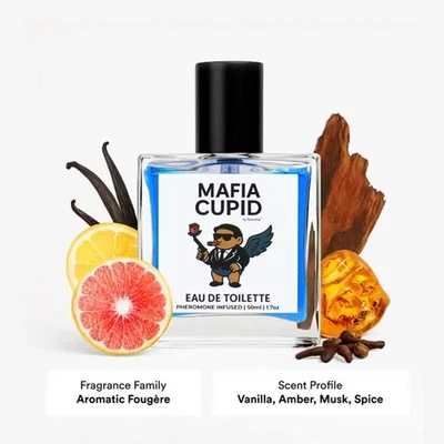 MAFIA CUPIDO HIPNOSIS HOMBRE FEROMONAS COLONIA 50 ML CONOCER MÁS MUJERES CALIENTES Foto 1 de 4