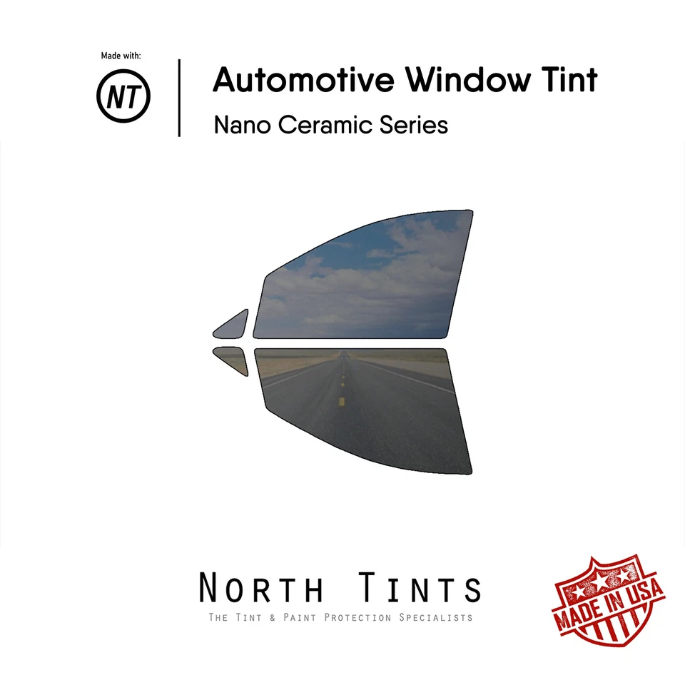 Película de tinte de ventana precortada nano cerámica vidrio automotriz para Kia Rondo 2007-2009 Foto 1 de 4