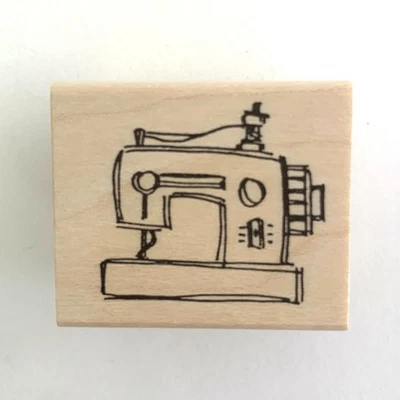 Estampillas de Judith montaje en madera sello de goma máquina de coser d-131-hk Foto 1 de 3