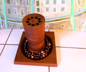 Dänisches Tarnspiel / Turmspiel von Piet Hein für Skjode Skjern 1966 - Bild 1 von 3