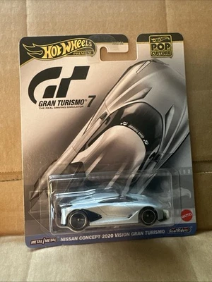 Hot Wheels Pop Culture - Gran Turismo 7 - Nissan Concept 2020 Vision Gran Turismo Foto 1 de 2