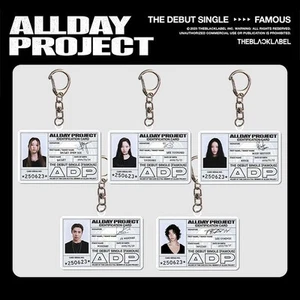 Kpop ALLDAY PROJECT Etiqueta con Nombre Acrílico Llavero Bolso Dije Accesorio - Imagen 1 de 7