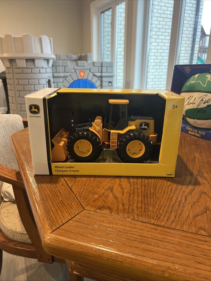 John Deere 11" Amarillo Excavadora Camión Vehículo Cargador de Ruedas Juguete Edades 3+ LP71701 Foto 1 de 1