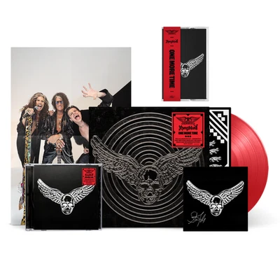 Aerosmith Yungblud One More Time Vinyl & Steven Tyler Signed Autographed Print - Image 1 of 2