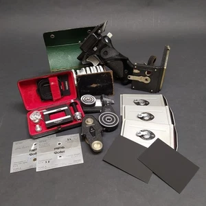 Lotto di accessori per macchina fotografica Rollei comprese lenti, ricambi - Foto 1 di 15
