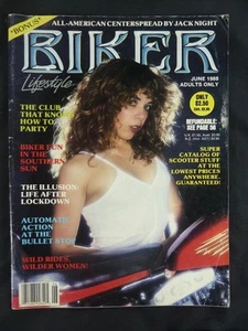 Biker Lifestyle June 1988 Vintage Custom Motorcycle Magazine Easyriders - Picture 1 of 1